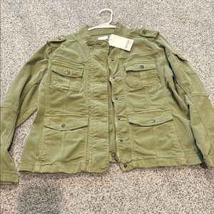Women’s Olive Military Jacket